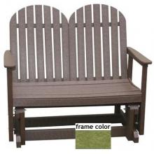 Eagle One Recycled Plastic Smithton Glider Bench - Driftwood