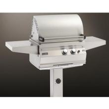 Fire Magic Gas Grills Aurora A430 Natural Gas Grill On In-Ground Post