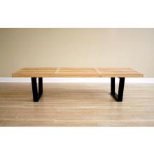 Steffon Platform Bench Table In Natural