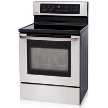LG Ranges 30 Inch Freestanding With Convection Oven Electric Range, Stainless Steel - LRE30453ST