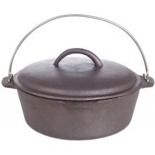 Cajun Cookware Dutch Ovens 2 Quart Cast Iron Dutch Oven