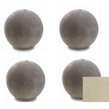 Peterson Gas Logs Decorative Geo Shapes Ivory Sphere Set - Set Of 4 Large