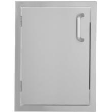 BBQ Guys Kingston Series 17 Inch Left-Hinged Single Access Door -  Front View 