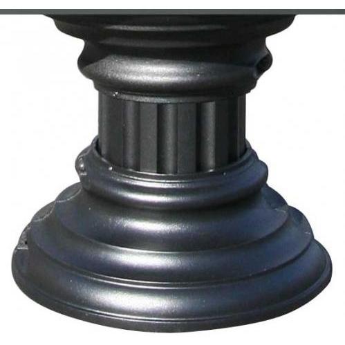 Regency SHORT Decorative Pedestal Wrap - Black Regency SHORT Decorative Pedestal Wrap - Black