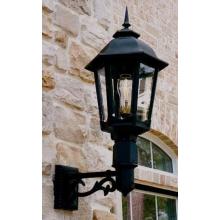 Gaslite America GL1200 Cast Aluminum Manual Ignition Natural Gas Light With Open Flame Burner And Standard Wall Mount