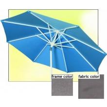Shade Trends Licorice 7.5 X 8 With 360 Auto Tilt Premium Market Umbrella - Black