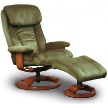 Mac Motion - Recliner Chair With Ottoman Sage - 818-686-21-102