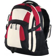 Port Authority Urban Backpack - Red/Black/Stone