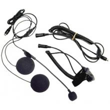 Midland AVP-H1 Open Face Helmet Headset W/ Boom Microphone