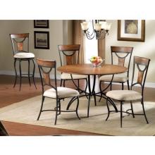 Hillsdale Pacifico 5-piece Dining Set - Black - 4137dtbc