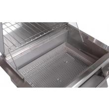 Adjustable Charcoal Tray In Low Position