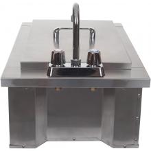 BBQ Guys Drop In Bar Sink Back View
