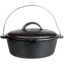 Cajun Cookware Dutch Ovens 2 Quart Seasoned Cast Iron Dutch Oven