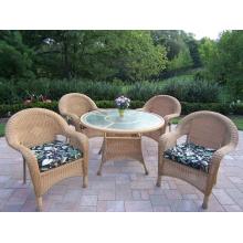 Oakland Living Wicker Dining Set