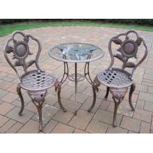Oakland Living Sunflower 3 Piece Bistro Set