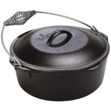 Lodge Dutch Ovens 7 Quart Seasoned Cast Iron Dutch Oven - L10DO3