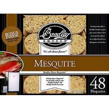 Bradley Technologies Smoker Bisquettes, Mesquite (48 Pack)