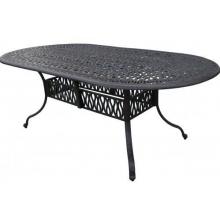 Darlee Elisabeth Aluminum Dining Table