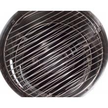Inside View Showing Cooking Grids and Water Pan