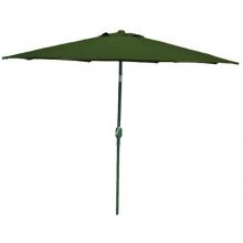 Bond Manufacturing 9 Foot Crank/Tilt Market Umbrella - Dark Green