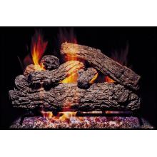 Rustic Oak Peterson Real Fyre Vented Log Set