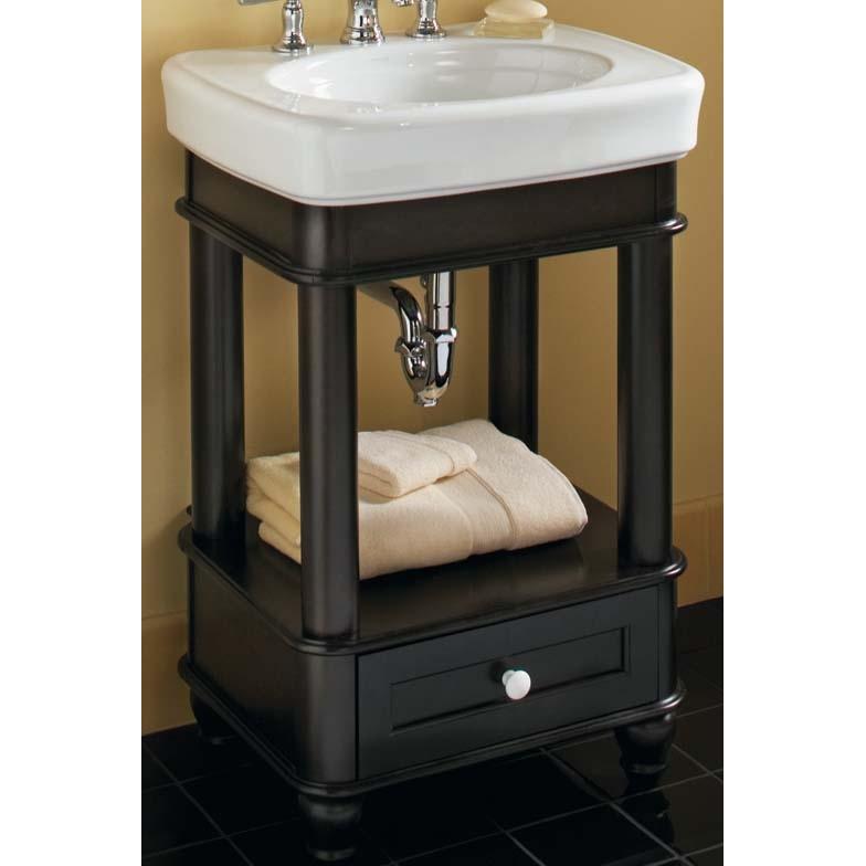 The Kohler Bancroft Bathroom Vanity Black Forest Finish - K-2461-F2