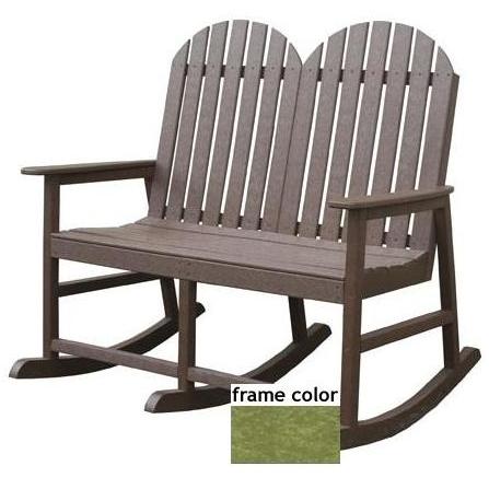 Eagle One Recycled Plastic Alexandria Double Rocker - Driftwood Eagle One Recycled Plastic Alexandria Double Rocker - Driftwood
