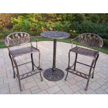 Oakland Living Tulip 3pc Bar Set - Antique Bronze
