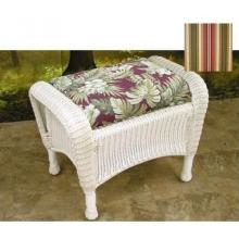 North Cape Tufted Ottoman Cushion ONLY- Calista Cabernet