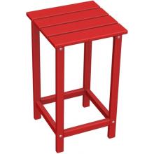 Poly-Wood Recycled Plastic Wood Long Island Adirondack Counter End Table - 15 Inch Square