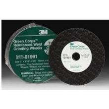 3M Automotive Products Reinforced Weld Grinding Wheel 3 Inchx3/16 Inch - 5 Pk.