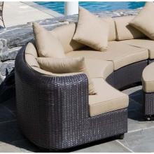 Alfresco Home Portofino Wicker Sectional Sofa