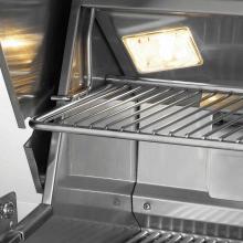 Built-In Angled Halogen Lights For Night Time Grilling