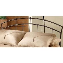 Hillsdale Vancouver Antique Brown Metal Headboard Without Frame - Full/Queen - 1024-490
