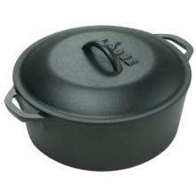 Lodge Dutch Ovens With Loop Handles 3 Quart Seasoned Cast Iron Dutch Oven - L3DOL3