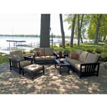 Poly-Wood Club Mission Recycled Plastic Wood Lounge Set