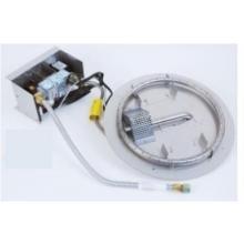 Peterson Outdoor Campfyre 13 Inch Propane Gas Manual Safety Pilot Stainless Steel Fire Pit Burner Kit
