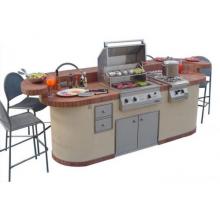BBQ Guys Sonoma 84 Inch BBQ Grill Island