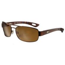 Old Harbor Outfitters Captain Sunglasses, Brown W/ Brown Glass Lenses