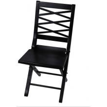 Hillsdale Eastside Black Honey Folding Chair - 63702