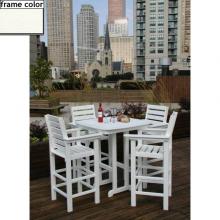 Poly-Wood Captain Recycled Plastic Wood Bar Set