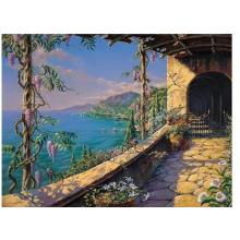 Mediterranean Villa Poster Print