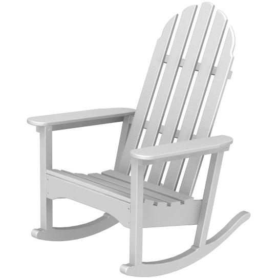 Poly-Wood Recycled Plastic Wood Classic Adirondack Rocking Chair Poly-Wood Recycled Plastic Wood Classic Adirondack Rocking Chair
