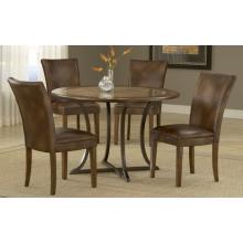 Hillsdale Valhalla 5-Piece Dining Set Brown - 4345DTBC