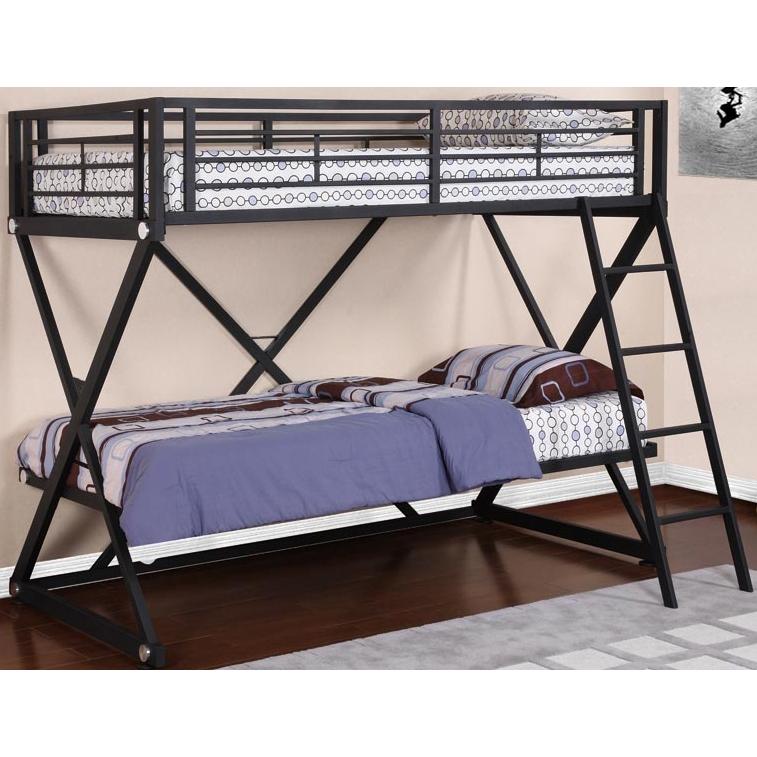 Powell Furniture - Z-Bedroom Twin-Over-Twin Bunk Bed - 354-037