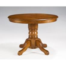 Home Styles Round Pedestal Dining Table - Cottage Oak - 5179-30