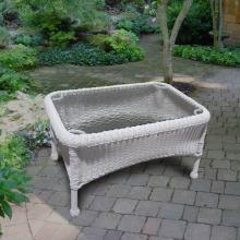 North Cape International Naples Wicker Coffee Table