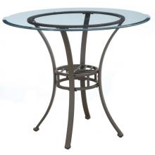 Powell Furniture - Trent Light Textured Bronze Bistro Dining Table (ships In 2 Cartons) - 249-405