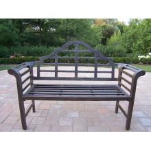 Oakland Living King Louis Bench - Antique Bronze
