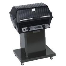 Broilmaster R3B Infrared Combination Propane Gas Grill On Black Steel Cart